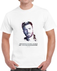 The Legendary Chris Evans And His Quote. T Shirt 35722366