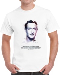 The Legendary Mark Zuckerberg And His Quote. T Shirt 35722460