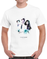 A Collage Style Poster Of The 3 Main Characters From Th ... T Shirt 35722468