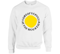 Kanye Coachella Sunday Service At The Mountain Sun Sweatshirt T Shirt 35978432