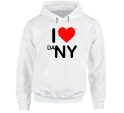 I Love Dany Game Of Thrones Ny Parody Hoodie 36005953