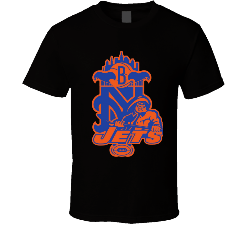 New York Mets Jets Nets Islanders Mashup T Shirt New York Mets Jets Nets Islanders Mashup T Shirt