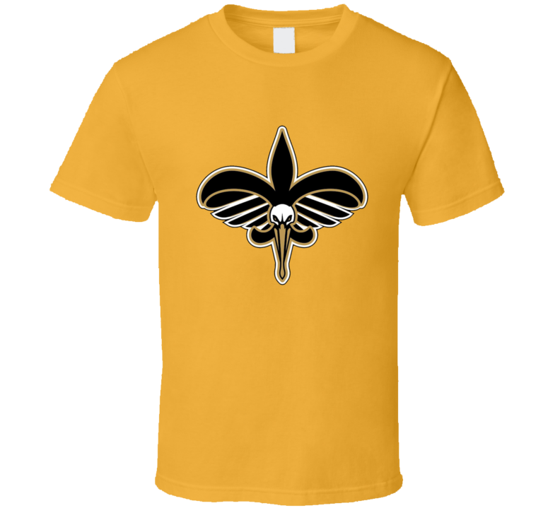 New Orleans Saints Pelicans Mashup T Shirt New Orleans Saints Pelicans Mashup T Shirt