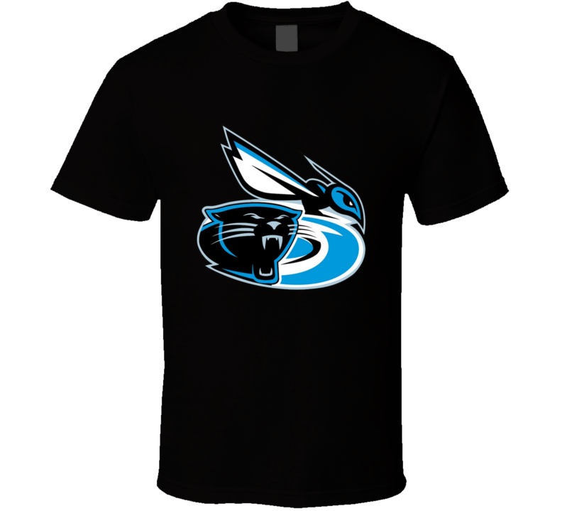 Carolina Panthers Huricanes Hornets Mashup T Shirt Carolina Panthers Huricanes Hornets Mashup T Shirt