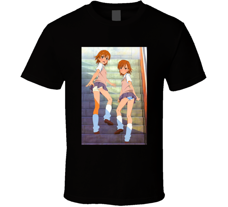 A Certain Scientific Railgun Girls Manga T Shirt A Certain Scientific Railgun Girls Manga T Shirt