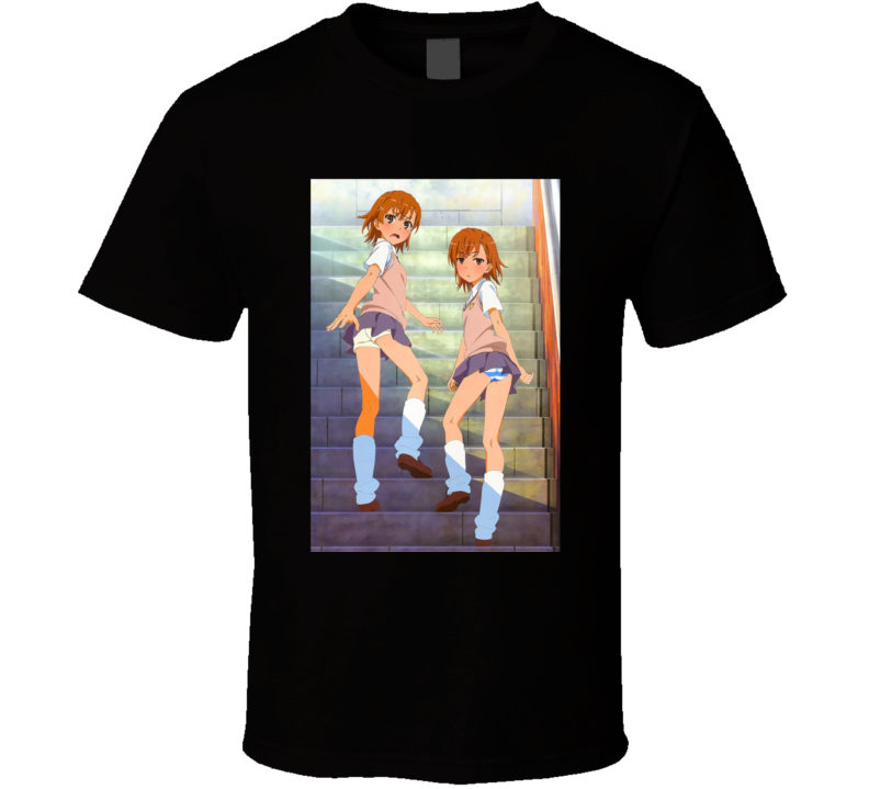 A Certain Scientific Railgun Girls Manga T Shirt