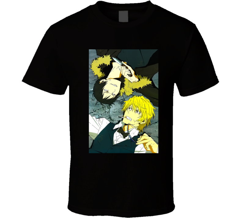 Durarara Izaya Shizuo Anime T Shirt