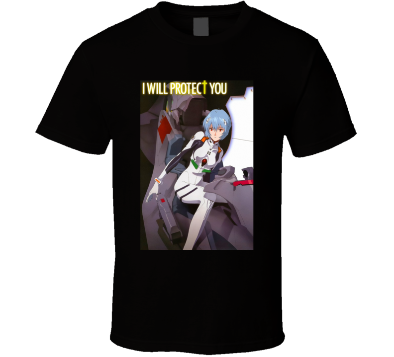 Evangelion Rei Anime T Shirt