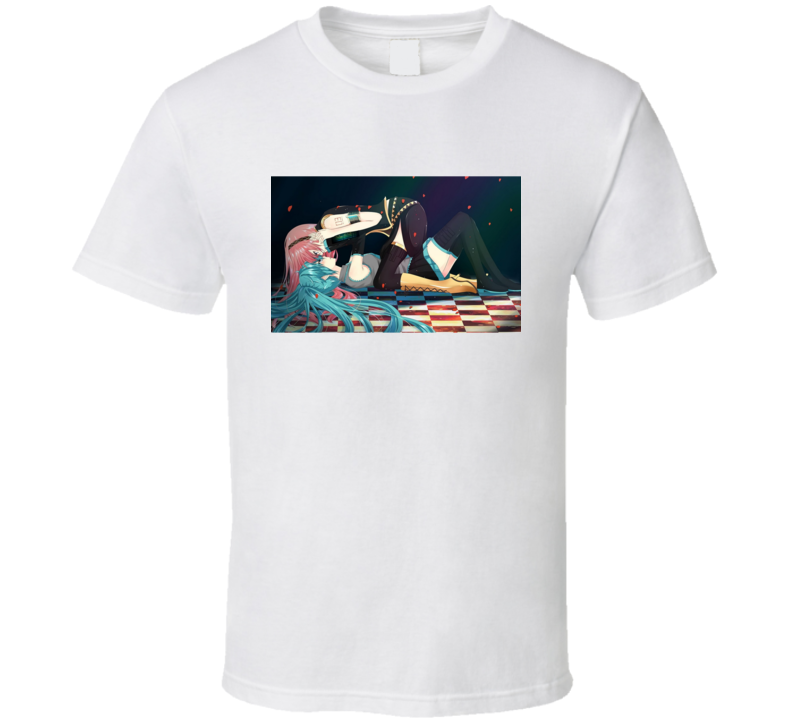 Hot Anime Girls Hatsune Miku Megurine Luka Vocaloid T Shirt