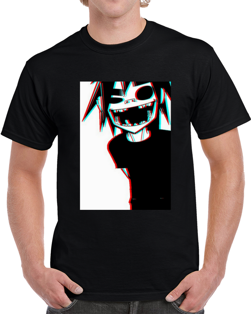 Gorillaz- 2d In 3d T Shirt Gorillaz- 2d In 3d T Shirt