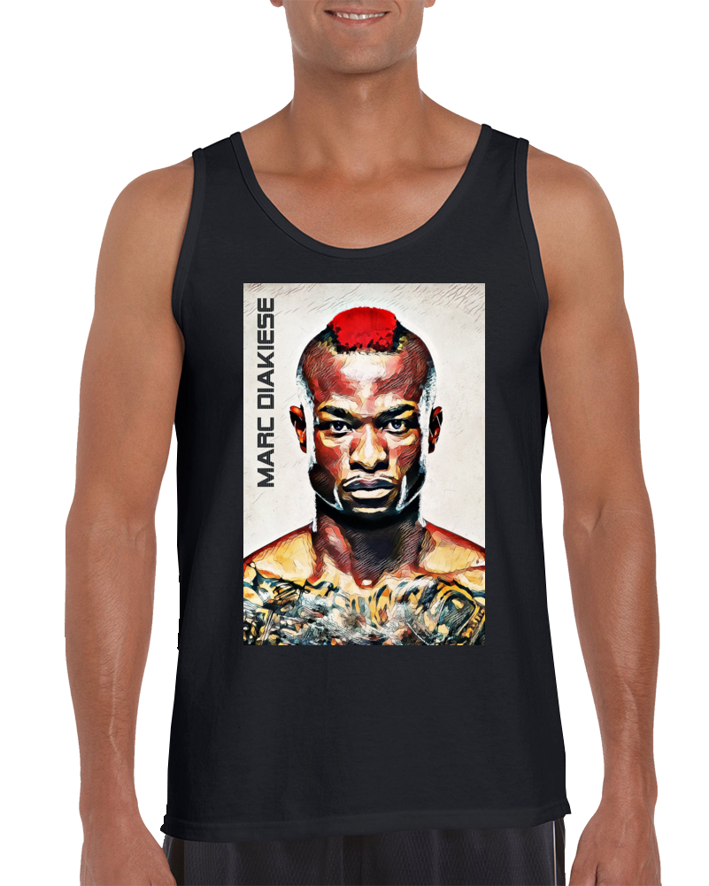 Marc Diakiese Mma Sport Art Ufc Tank Top