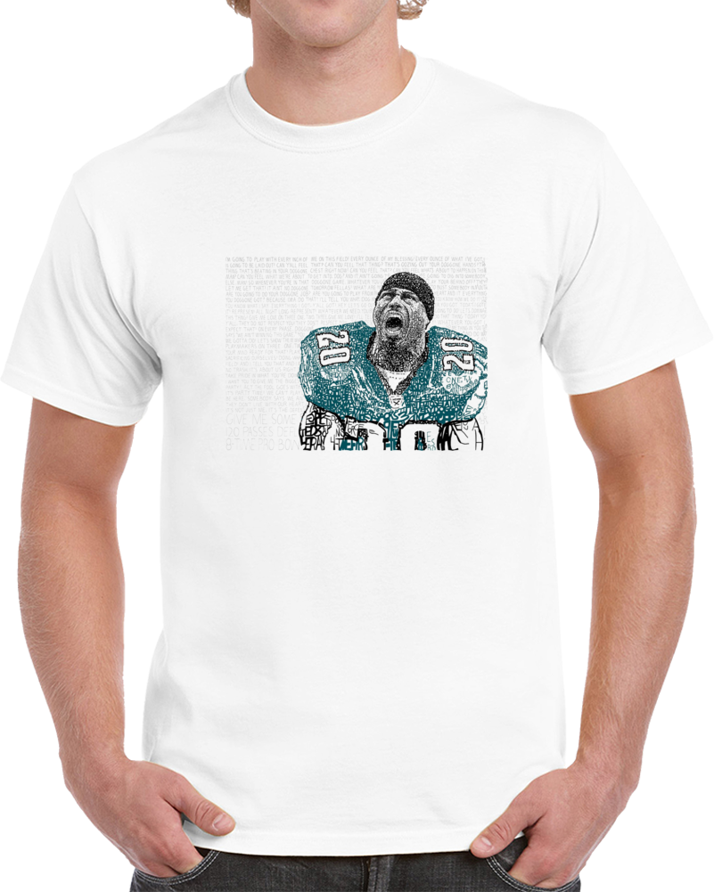 Brian Dawkins - Speeches Word Art T Shirt Brian Dawkins - Speeches Word Art T Shirt