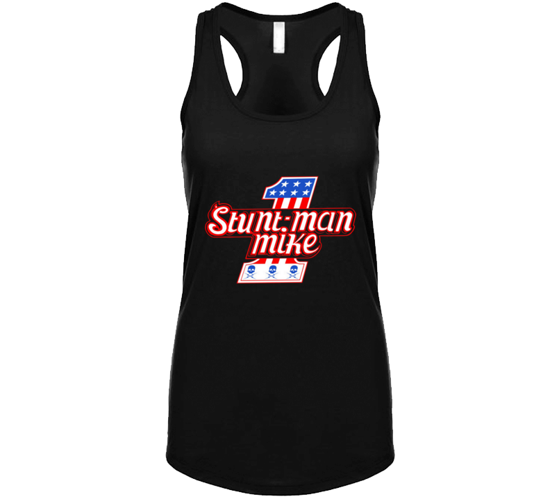 Stunt-man Mike Ladies Tank Top