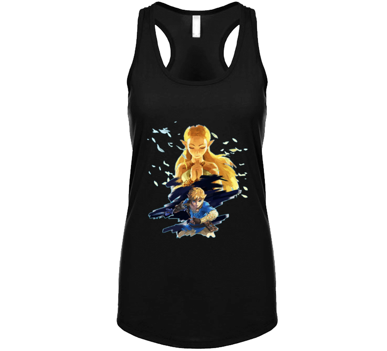 The Legend Of Zelda Breath Of The Wild Ladies Tank Top The Legend Of Zelda Breath Of The Wild Ladies Tank Top