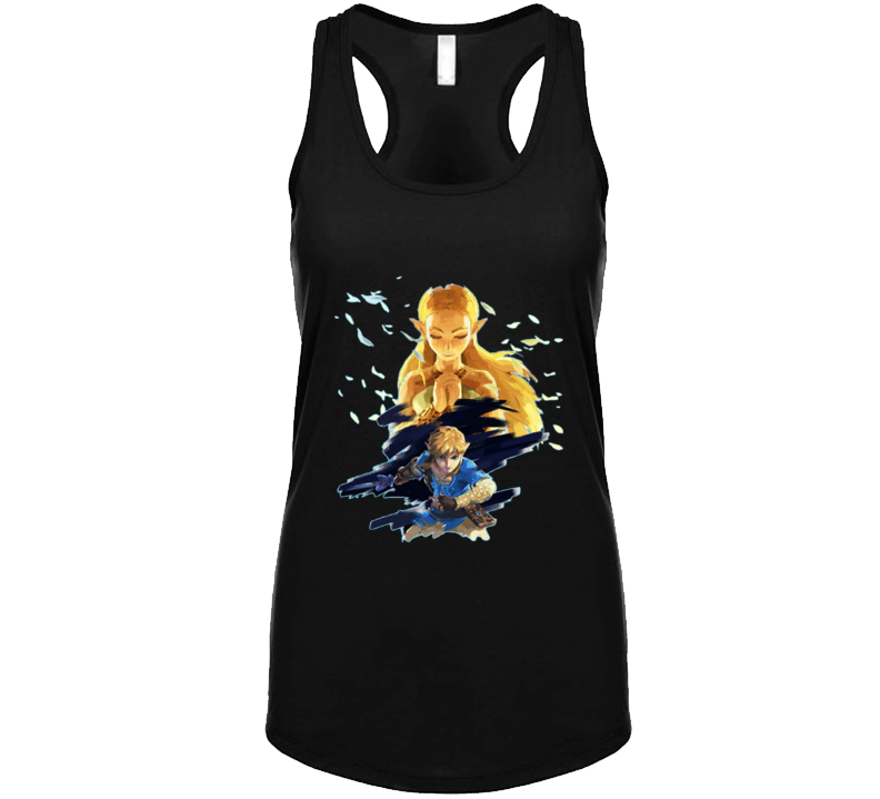 The Legend Of Zelda Breath Of The Wild Ladies Tank Top