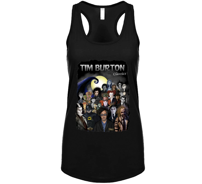 Tim Burton Classics Ladies Tank Top