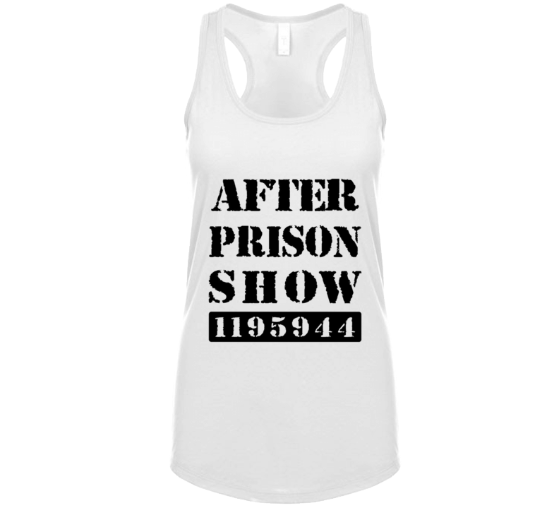 Afterprisonshow State Number Ladies Ladies Tank Top