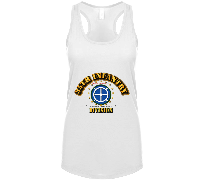 35th Infantry Division -santa Fe Division Ladies Ladies Tank Top