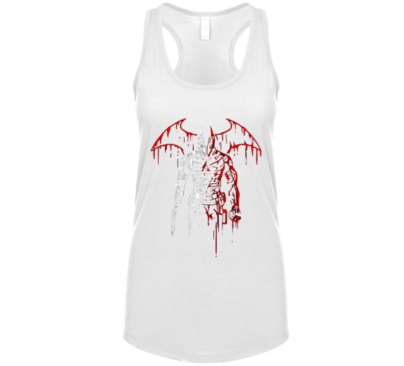 Arkham Knight Blood Ladies Ladies Tank Top Arkham Knight Blood Ladies Ladies Tank Top