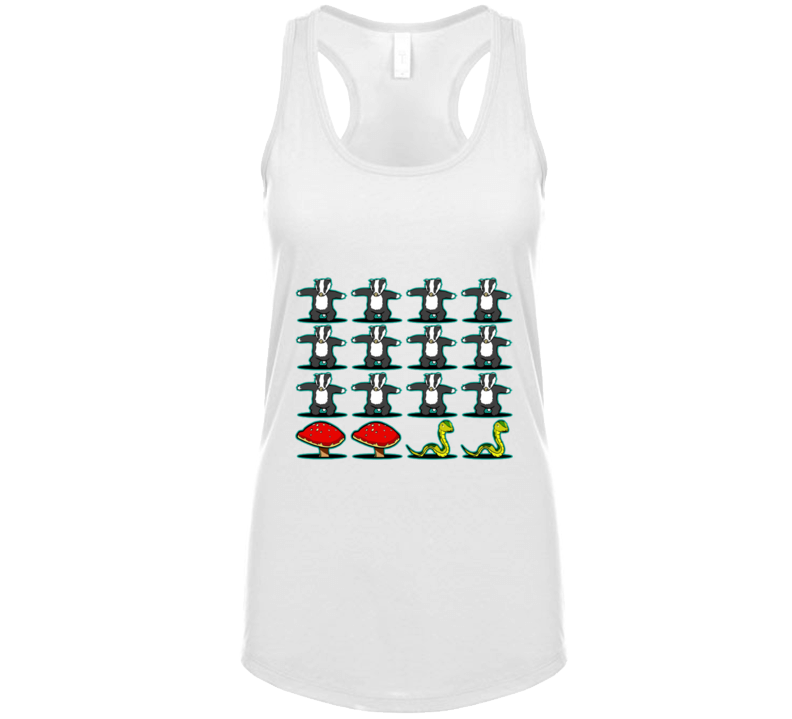 Badger Badger Mushroom Snake Ladies Ladies Tank Top