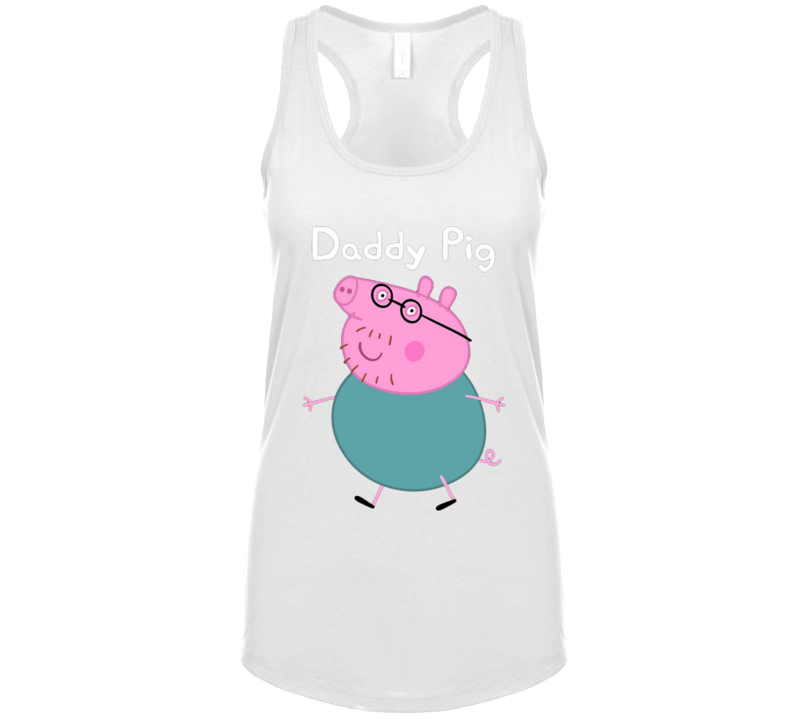 Daddy Pig Ladies Ladies Tank Top Daddy Pig Ladies Ladies Tank Top