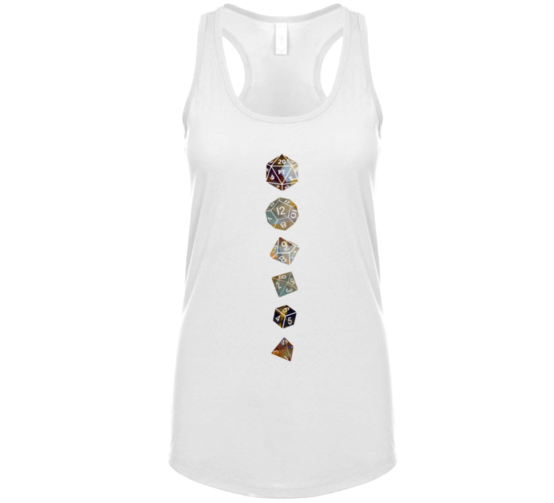 Dungeons & Dragons Dice Shirt Ladies Ladies Tank Top Dungeons & Dragons Dice Shirt Ladies Ladies Tank Top