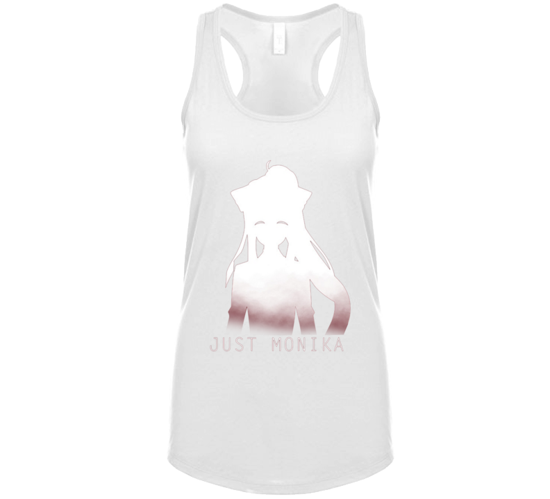 Just Monika Doki Doki Literature Club Ladies Ladies Tank Top Just Monika Doki Doki Literature Club Ladies Ladies Tank Top