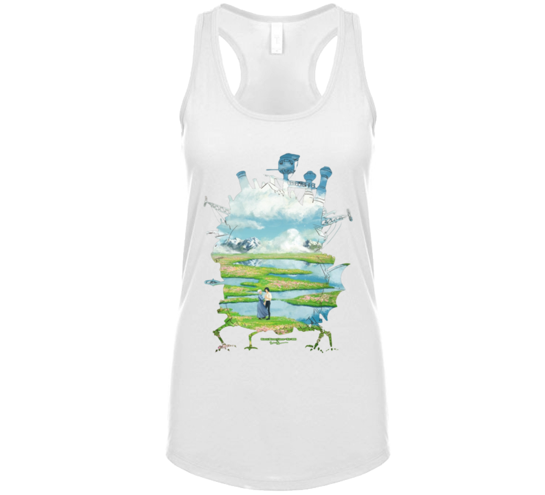 Howl's Moving Castle Ladies Ladies Tank Top Howl's Moving Castle Ladies Ladies Tank Top