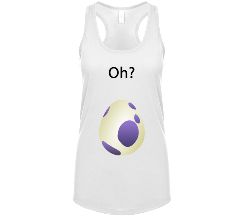 Pokemon Go 10km Egg - Black Text Ladies Ladies Tank Top Pokemon Go 10km Egg - Black Text Ladies Ladies Tank Top