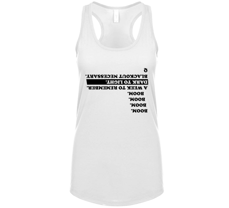 Qanon Gun Dark To Light Ladies Ladies Tank Top