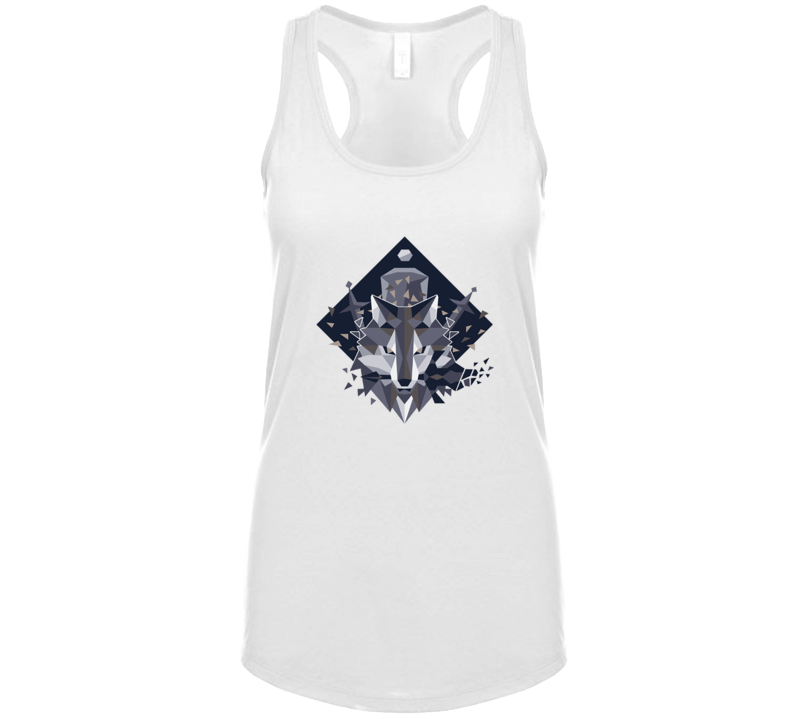 Sif The Great Grey Wolf   Ladies Ladies Tank Top