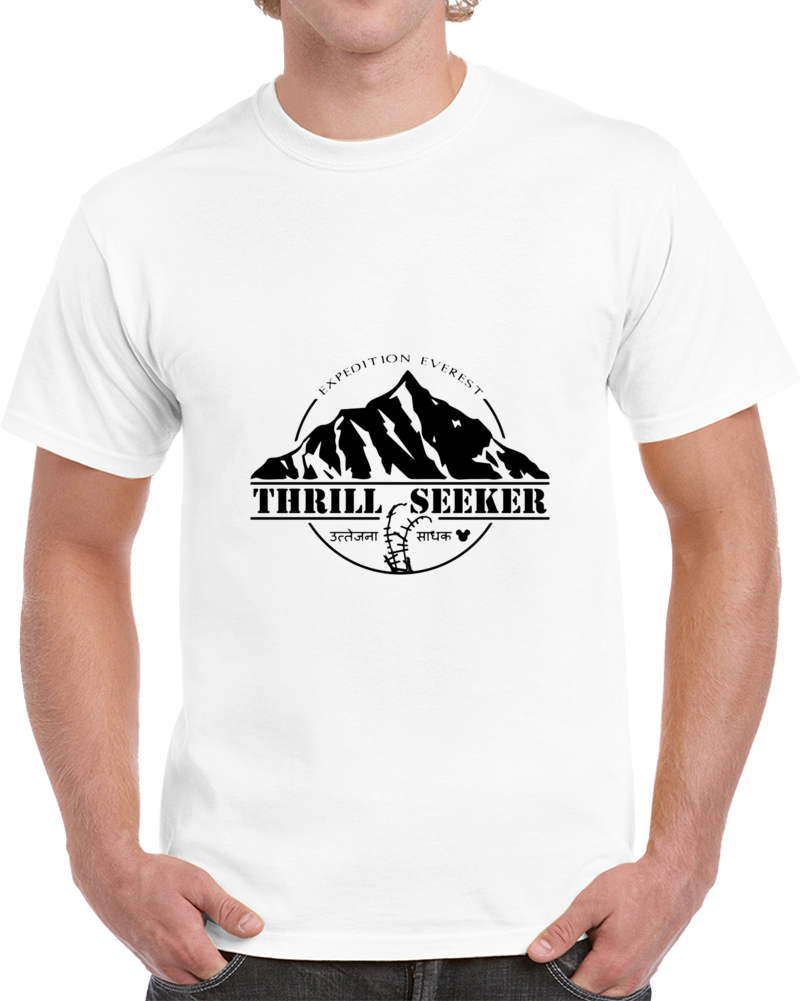 Disney's Expedition Everest - Thrill Seeker Design T Shirt