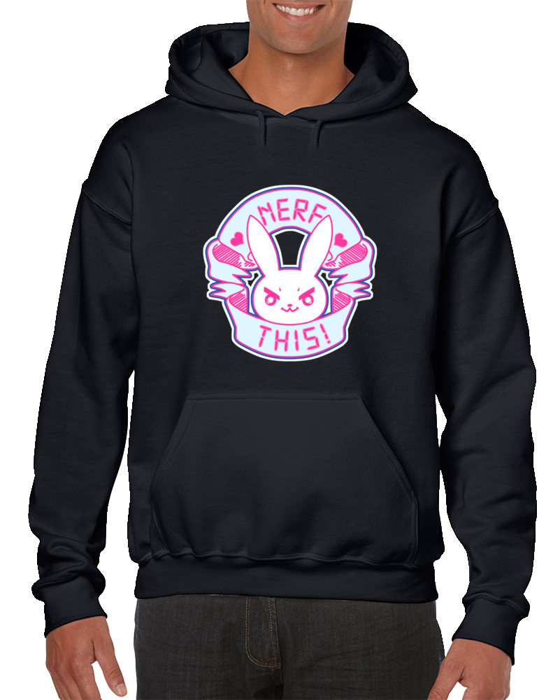 Dva Inspired Bunny - Nerf This Hoodie Dva Inspired Bunny - Nerf This Hoodie
