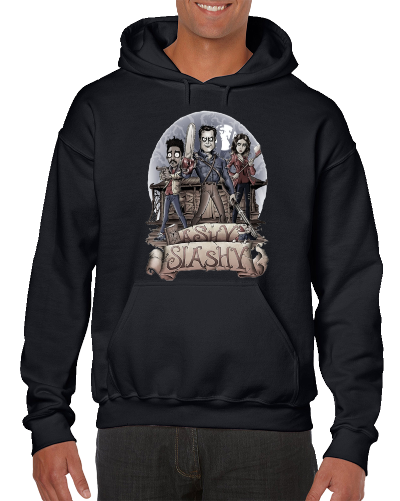 Ashy Slashy Hoodie