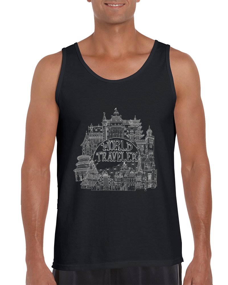 World Traveler T-shirt Tank Top