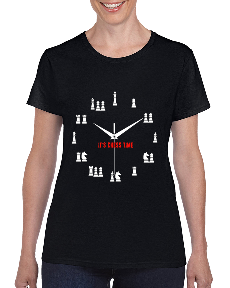 It's Chess Time Tshirt Gift Ladies T Shirt