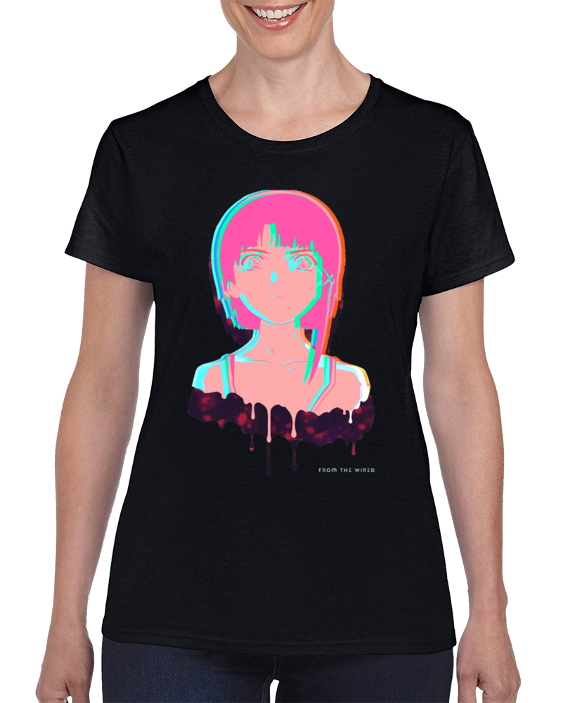 Lain 3 Ladies T Shirt Lain 3 Ladies T Shirt