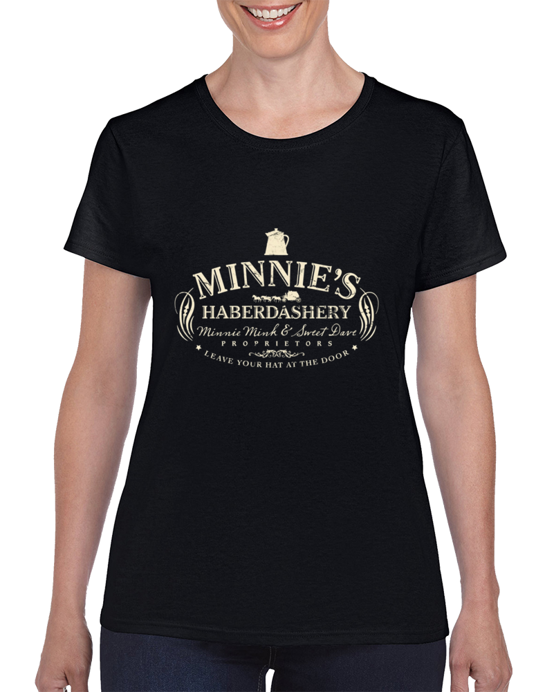 Minnie's Haberdashery - Light Print Ladies T Shirt