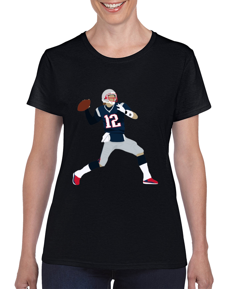 Tb12 Ladies T Shirt
