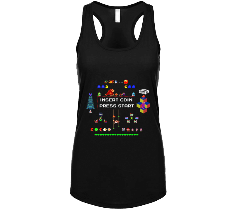 Arcade Memories Ladies Tank Top Arcade Memories Ladies Tank Top