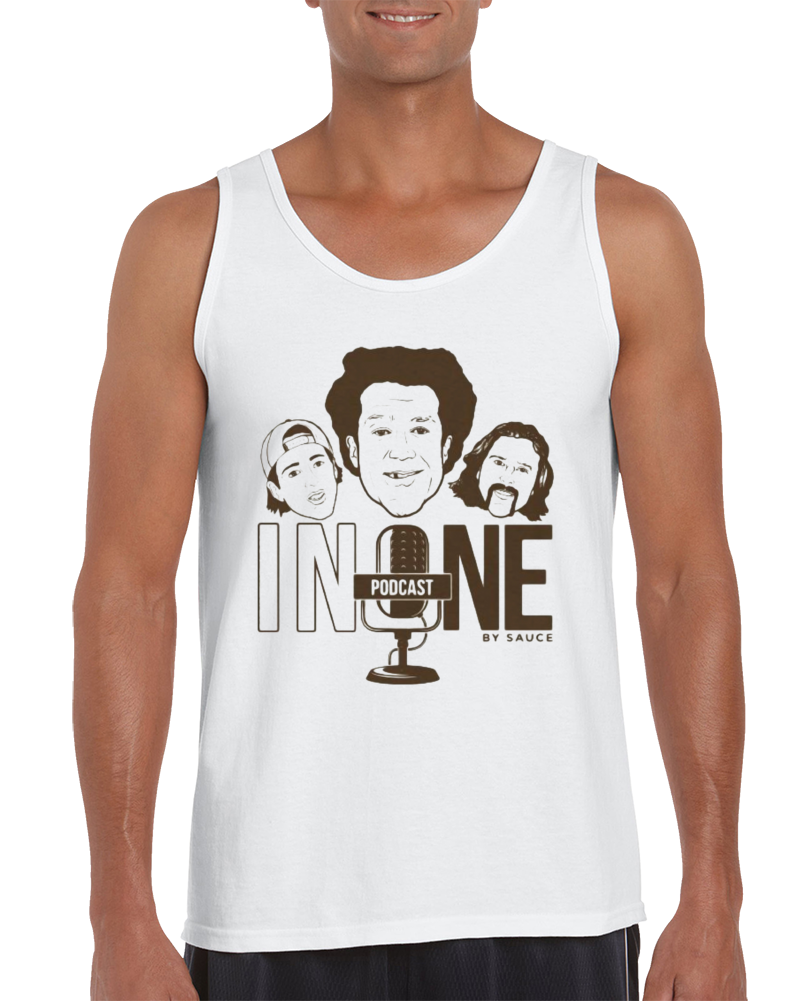 #inone Podcast By Sauce (oatmeal) Tank Top #inone Podcast By Sauce (oatmeal) Tank Top