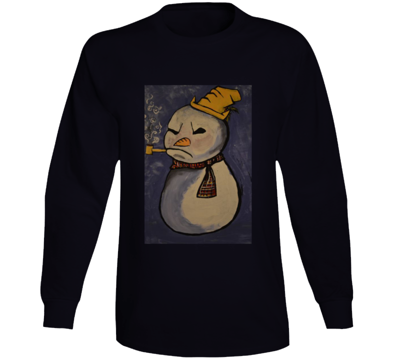 Grumpy Snowman Long Sleeve Long Sleeve