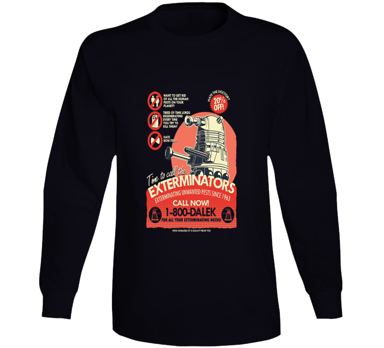 Dalek Exterminators Long Sleeve Long Sleeve