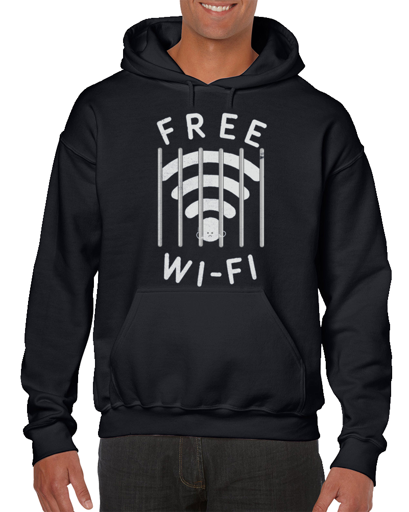 Free Wi-fi Hoodie Free Wi-fi Hoodie