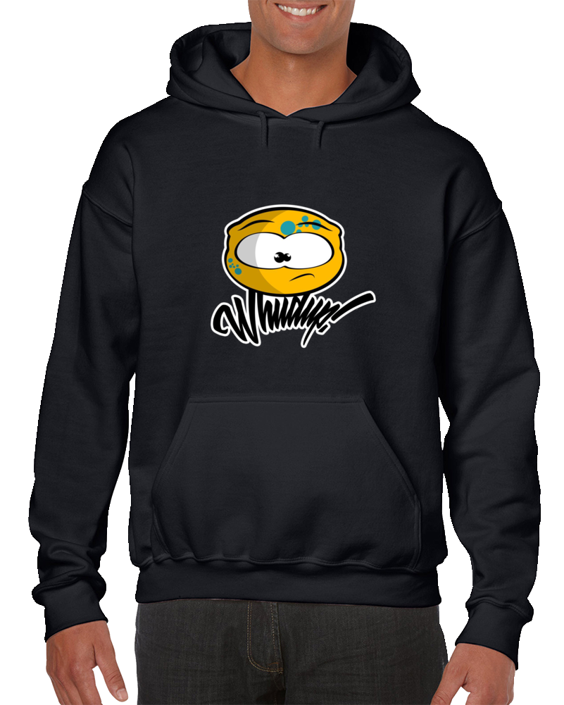 Whudup! Cute And Funny Cartoon Alien Character Hoodie