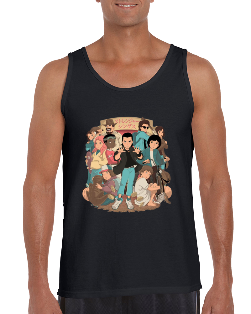 Stranger Anime Tank Top Stranger Anime Tank Top
