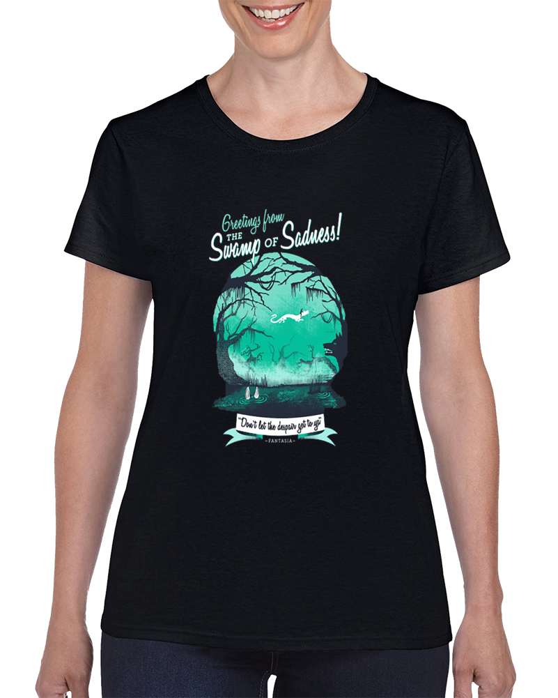 Swamp Of Sadness Ladies T Shirt