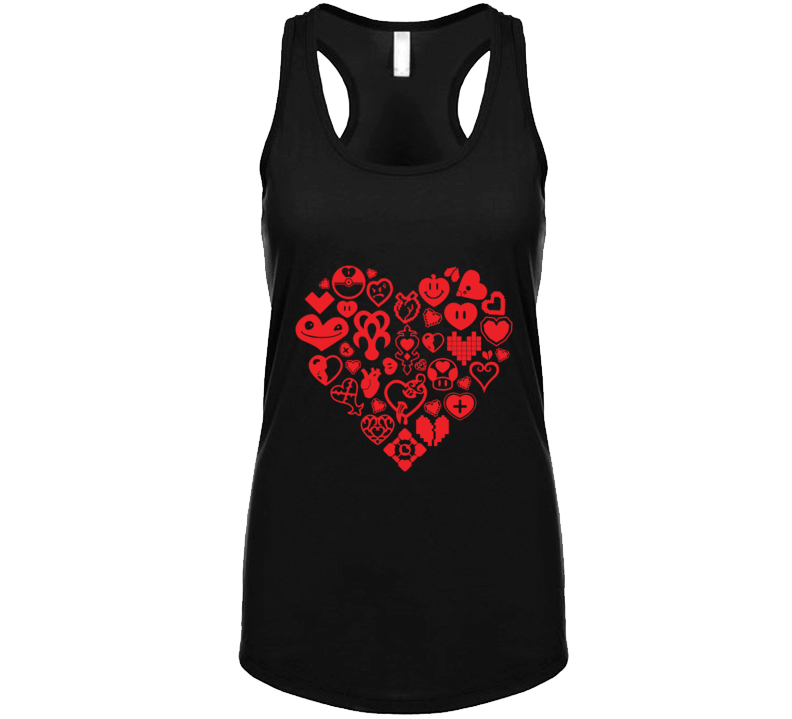 A Gamer's Heart Ladies Tank Top