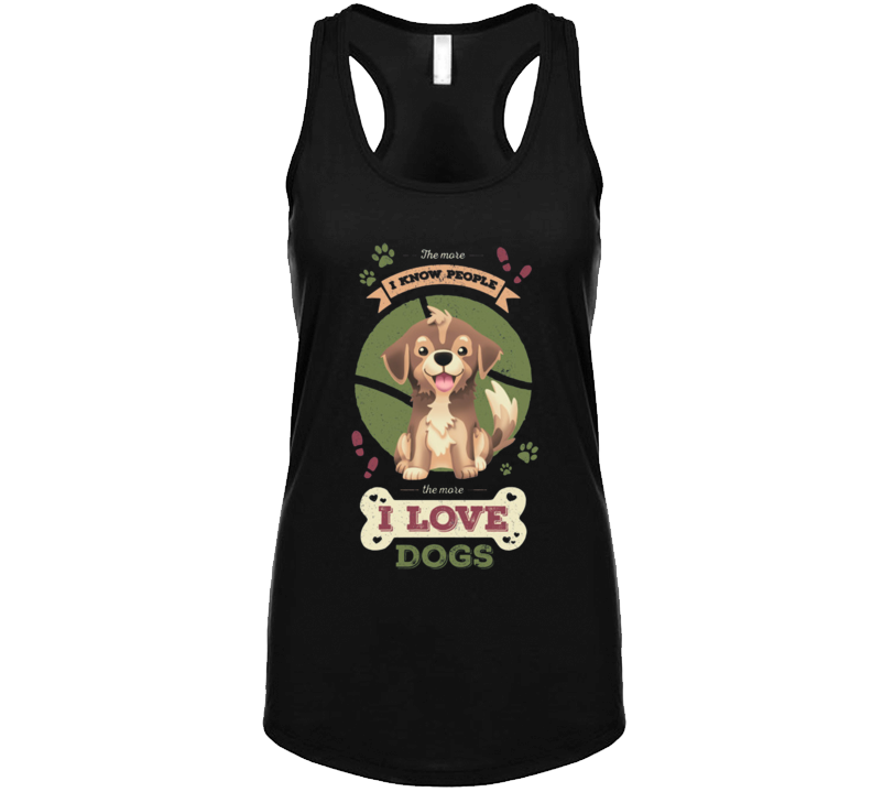 I Love Dogs! Ladies Tank Top I Love Dogs! Ladies Tank Top