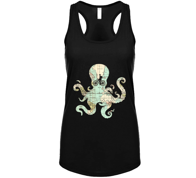 All Around The World Ladies Tank Top
